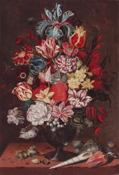 Nature morte avec fleurs, 1634